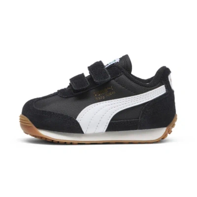 Puma Babies' Easy Rider Vintage Toddlers' Sneakers In Black- White