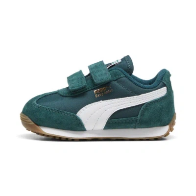 Puma Babies' Easy Rider Vintage Toddlers' Sneakers In Dark Myrtle- White