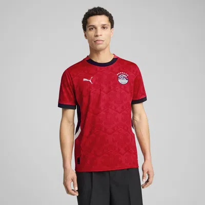 Puma Egypt 2025 Home Men's Soccer Jersey In Red