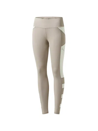Puma Elastic-waist Leggings In Neutral