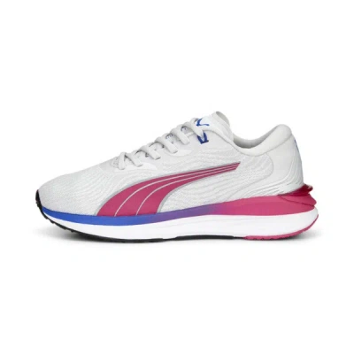 Puma Electrify Nitro™ 2 Big Kids' Running Shoes In Feather Gray- White