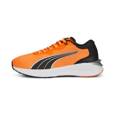 Puma Electrify Nitro™ 2 Big Kids' Running Shoes In Ultra Orange- Black- Silver