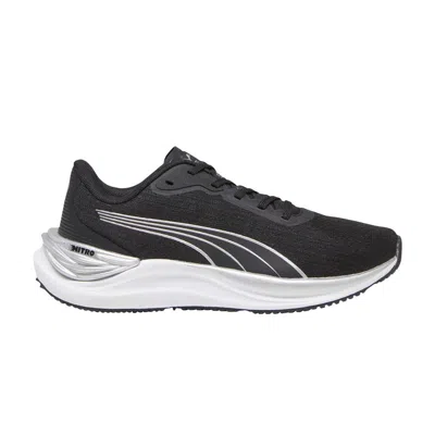 Pre-owned Puma Electrify Nitro 3 Jr 'black Silver' | Kid's Size 4