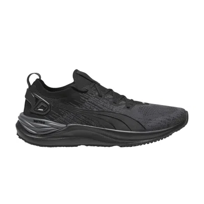 Pre-owned Puma Electrify Nitro 3 Knit 'black Strong Grey'