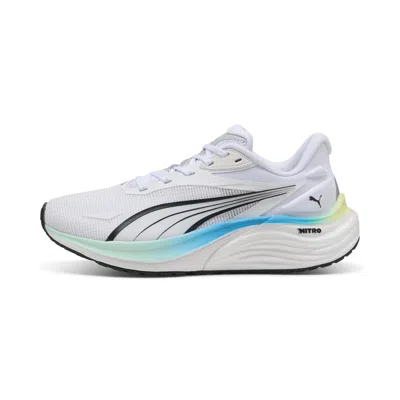 Puma Electrify Nitro™ 4 Big Kids' Running Shoes In White