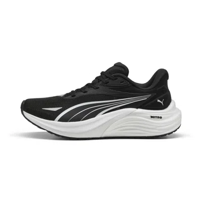 Puma Electrify Nitro™ 4 Big Kids' Running Shoes In Black