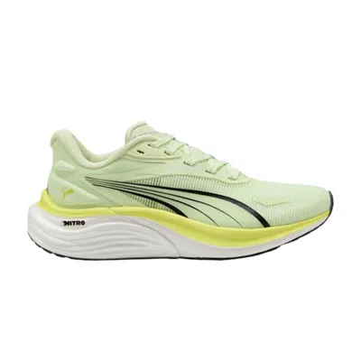 Pre-owned Puma Electrify Nitro 4 Gs 'apple Spritz Lux Lime Black' | Green | Kid's Size 5