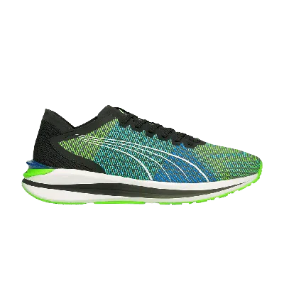 Pre-owned Puma Electrify Nitro 'ultra Blue Green Glare'