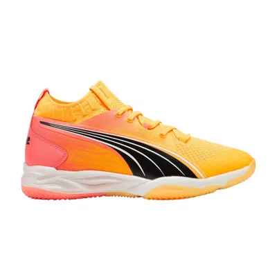 Pre-owned Puma Eliminate Power Nitro Sqd Court 'sun Stream Sunset Glow' In Orange
