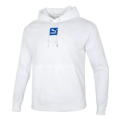Puma Emb Logo Hoodie 'white'