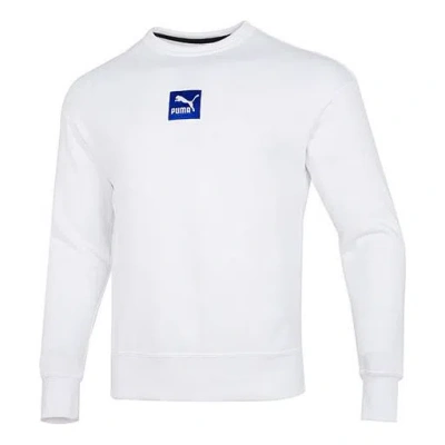 Puma Emb Logo Sweatshirt 'white'
