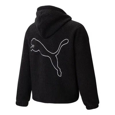 Puma Emb Sherpa Jacket 'black'