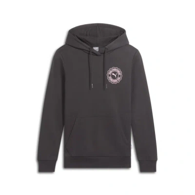 Puma Emblem Women's Hoodie In Black