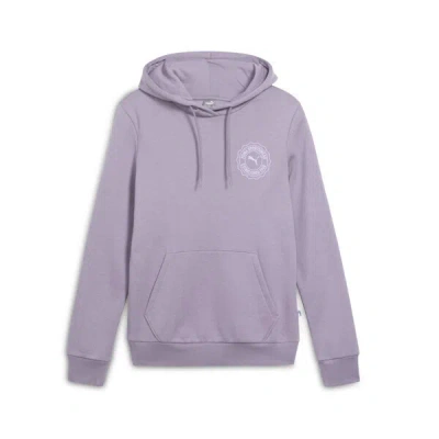 Puma Emblem Women's Hoodie In Pink