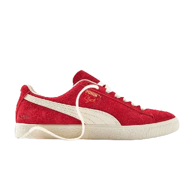 Pre-owned Puma End. X Clyde Og '50th Anniversary - Red'