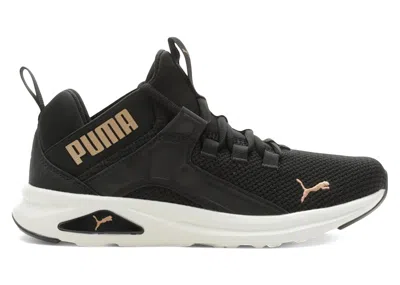 Pre-owned Puma Enzo 2 Revamp Black Gold (women's) Sneakers In  Black/ Gold
