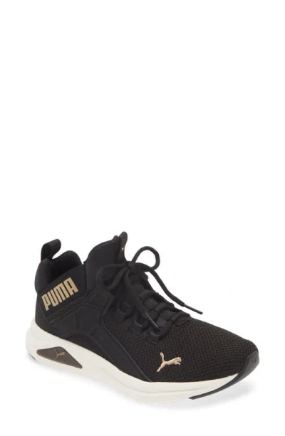 Puma Enzo 2 Revamp Training Sneaker In  Black- Gold