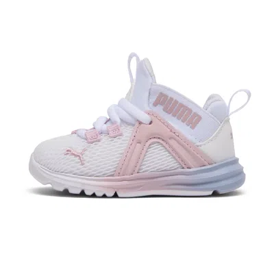 Puma Kids' Enzo 2 Rose W Ac Inf Shoes In White