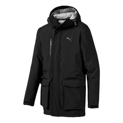 Puma Epoch Storm Down Jacket 'black Grey'
