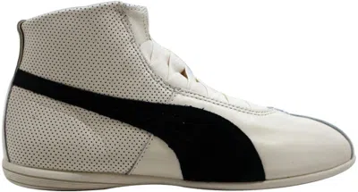 Pre-owned Puma Eskiva Mid (women's) Sneakers In Whisper White/black In Multi