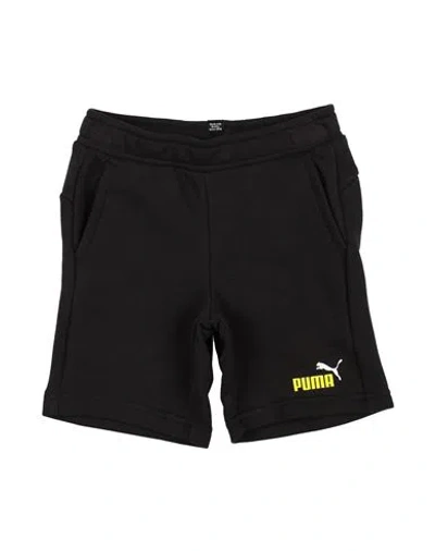 Puma Babies'  Ess+ 2 Col Shorts Tr Toddler Boy Shorts & Bermuda Shorts Steel Grey Size 7 Cotton, Polyester