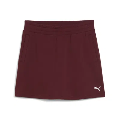 Puma Ess 5 Skirt Women In Red