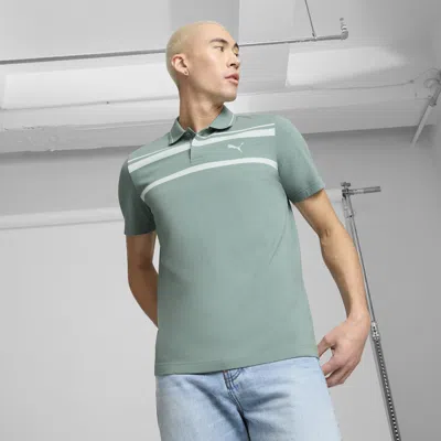 Puma Ess Elevated Men's Polo Shirt In Green