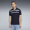 Puma Ess Elevated Polo Shirt Men In Blue
