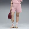 Puma Ess Elevated Wash Shorts Women In Pink