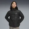 Puma Ess Hooded Padded Jacket Women In Black