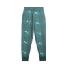 Puma Ess+ Logo Lab Men's Winter Pants In Dark Myrtle