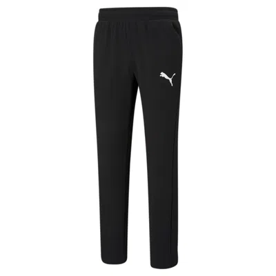 Puma Ess Logo Pants Tr Op In Black