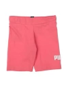 Puma Babies'  Ess Logo Short Tights G Toddler Girl Leggings Salmon Pink Size 6 Cotton, Elastane