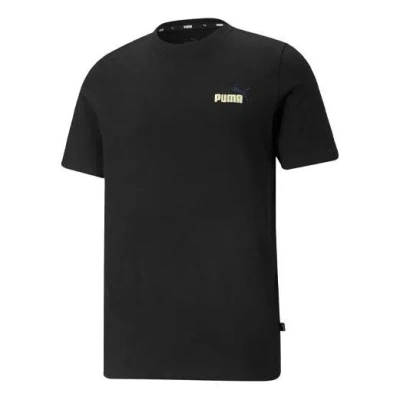 Puma Ess Logo T-shirt 'black'