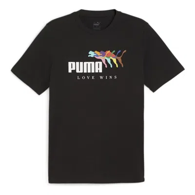 Puma Ess+ Love Wins T-shirt 'black'