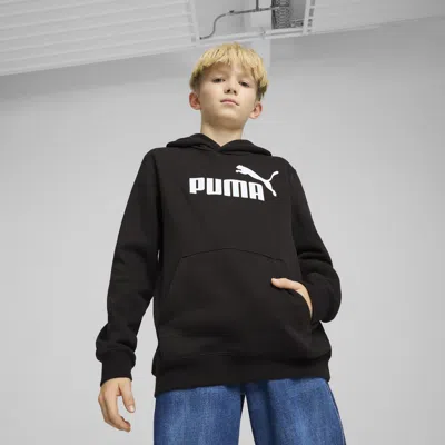 Puma Kids' Ess No. 1 Logo Fleece Hoodie Youth In Black