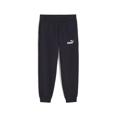 Puma Ess No. 1 Logo Fleece Sweatpants Little Kids In Blue