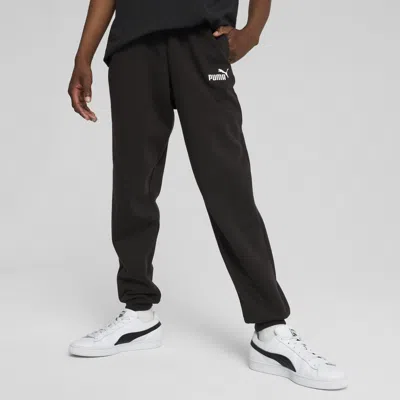Puma Kids' Ess No. 1 Logo Fleece Sweatpants Youth In Black