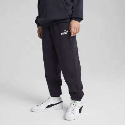 Puma Kids' Ess No. 1 Logo Fleece Sweatpants Youth In Blue