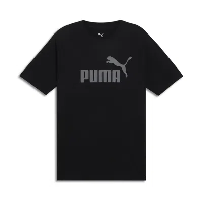 Puma Ess No. 1 Logo Men's T-shirt In Black