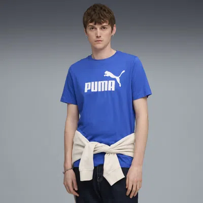 Puma Ess No. 1 Logo Men's T-shirt In Blue