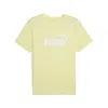 Puma Ess No. 1 Logo Men's T-shirt In Yellow