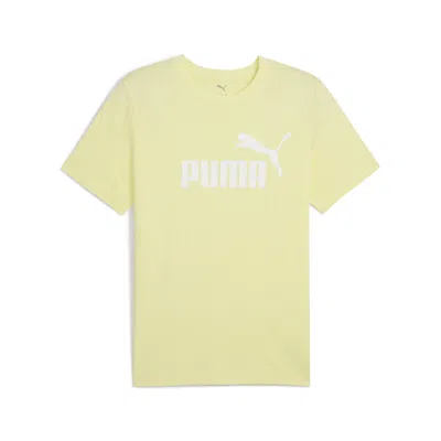 Puma Ess No. 1 Logo Men's T-shirt In Yellow