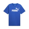 Puma Mens Cotton Logo T-shirt In Blue
