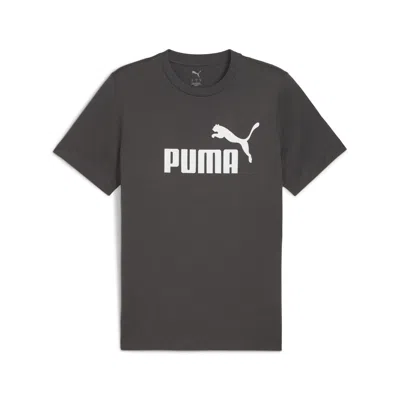 Puma Ess No. 1 Logo Men's T-shirt In Black
