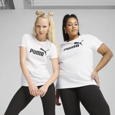 Puma Ess No. 1 Logo T-shirt Women In White