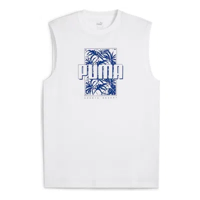 Puma Ess+ Palm Resort Tank 'white'