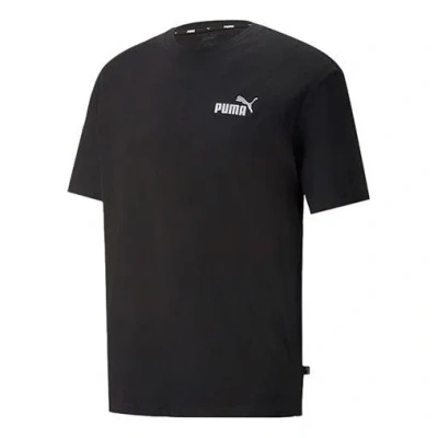 Puma Ess+ Relaxed Tee Logo T-shirt 'black'