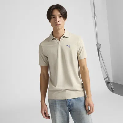 Puma Ess Resort Polo Shirt In Neutral