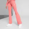 Puma Ess Script Flare Tights Us In Red